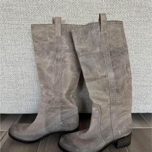 Lucky brand grey riding boots